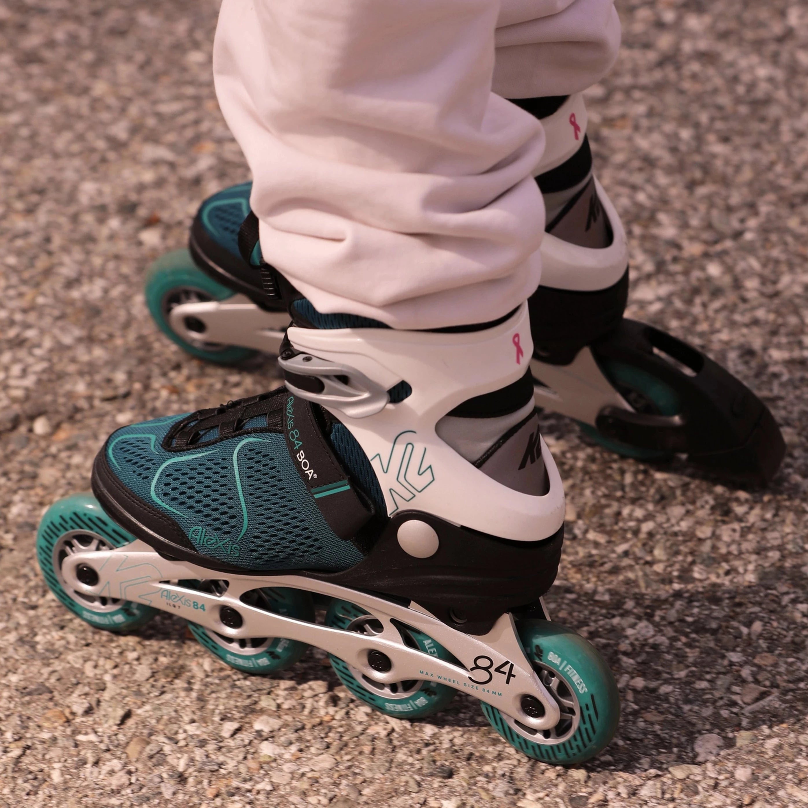 The K2 Alexis 84 BOA inline skates.